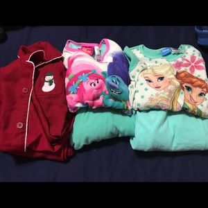 Girls pajama lot